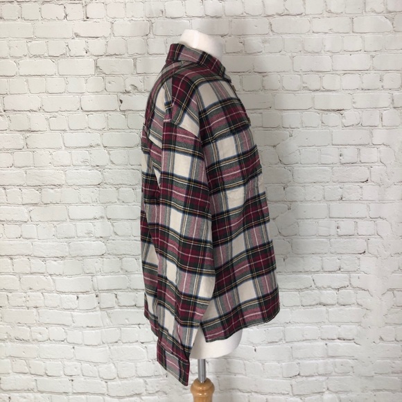 Madewell Plaid Button Down Shirt Size Medium NWT - Picture 2 of 11